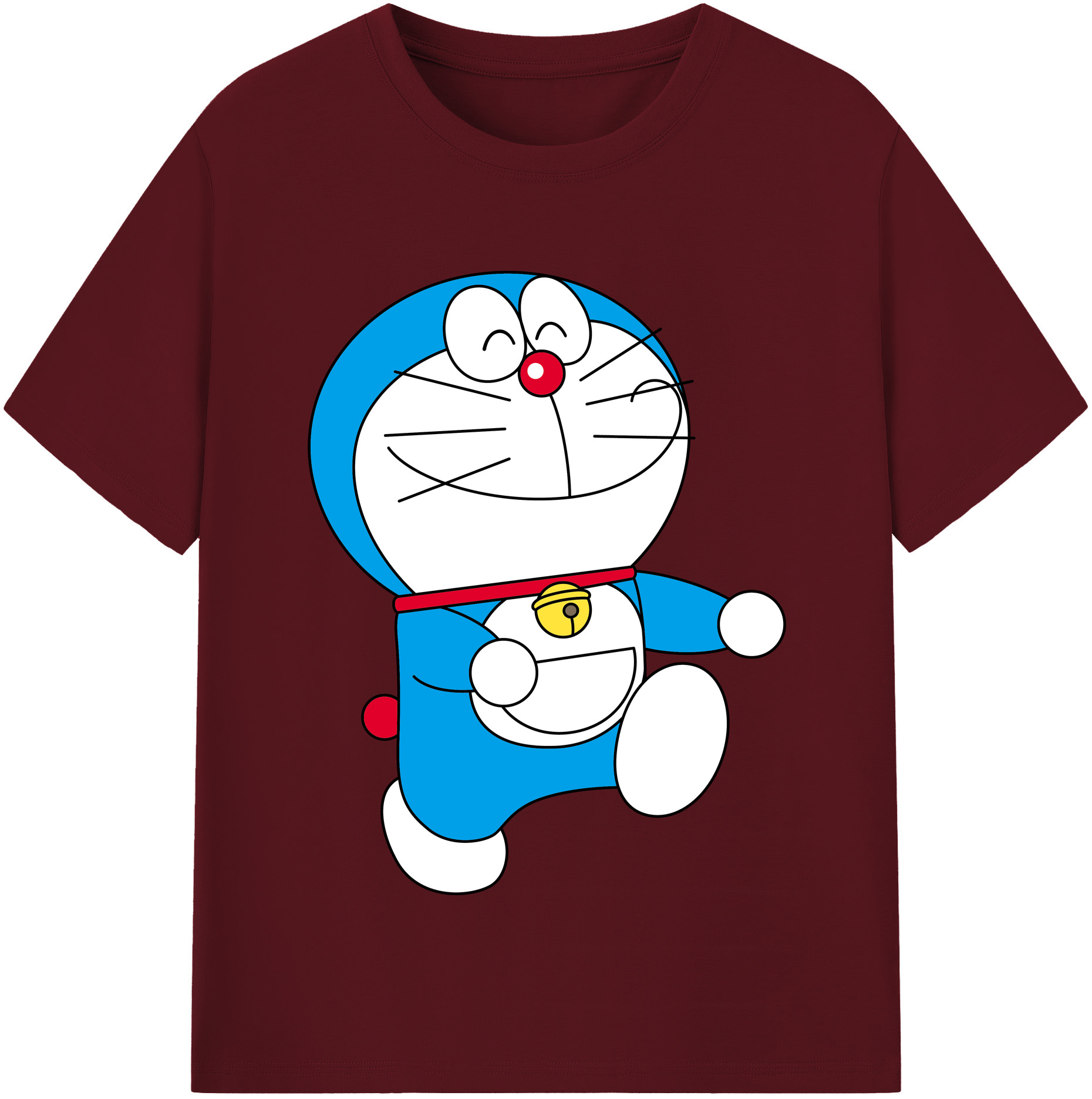 （画像用） ドラえもん Doraemon 綿100％半袖Tシャツ（フロントプリント）